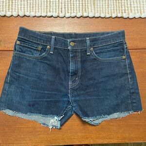 Levi's Blue Jean Shorts